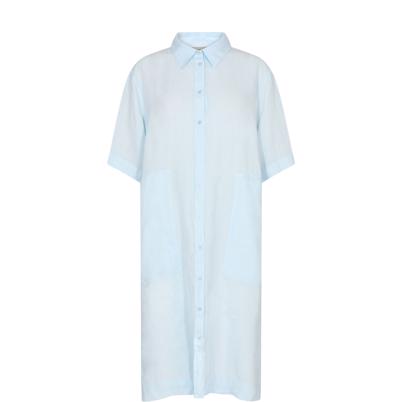 Mos Mosh Mal Linen Shirt Dress Skywriting